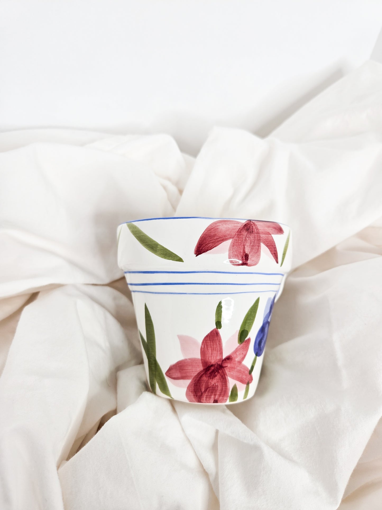 Spring Bow 4" Planter