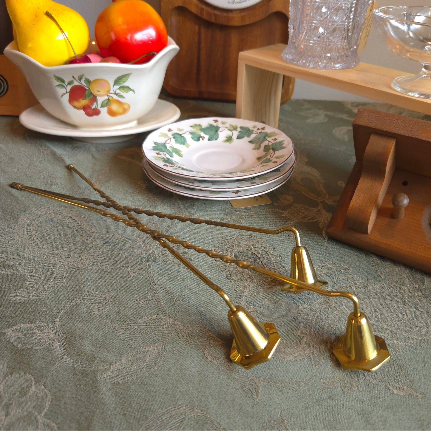 Charmed Brass Candle Snuff