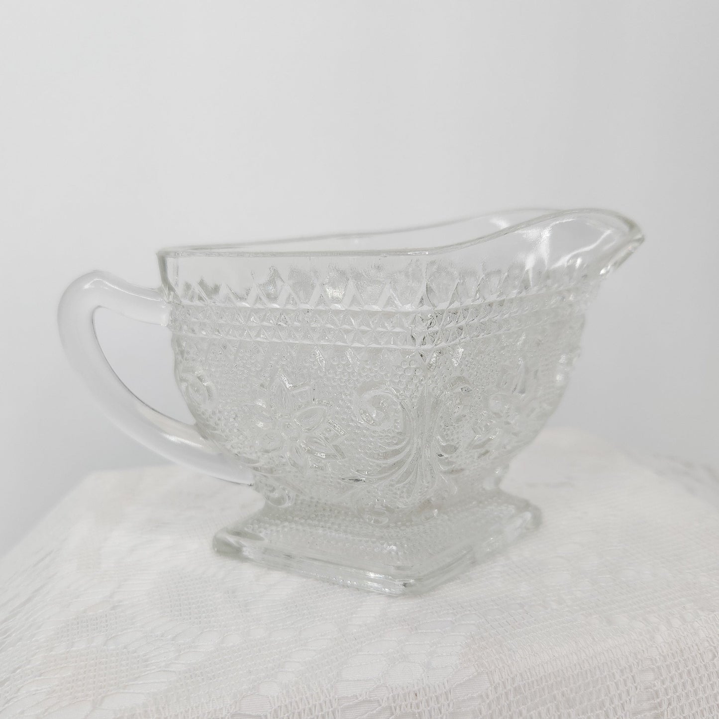 Crystal Creamer Dish