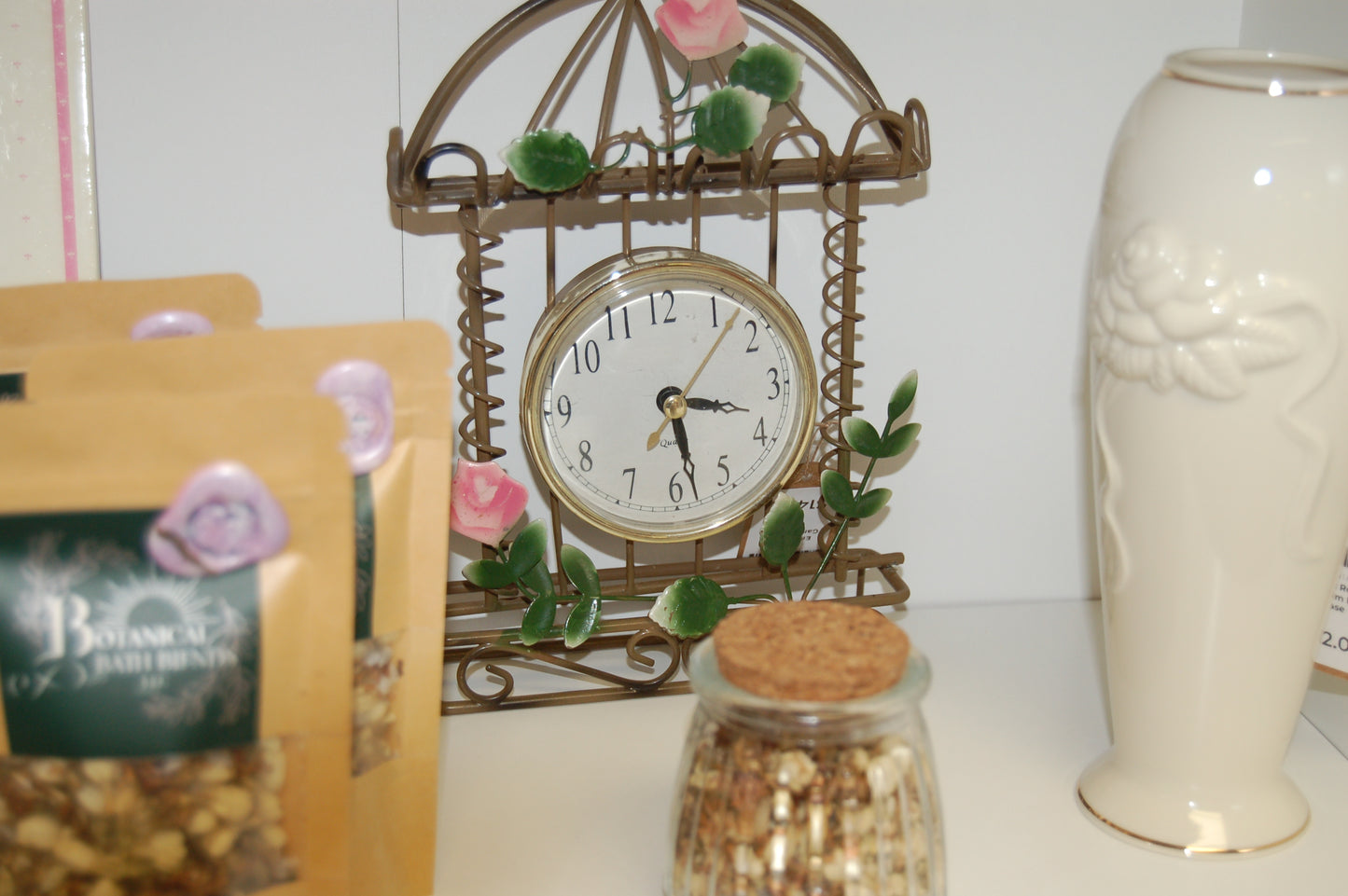 Enchanted Garden Clock