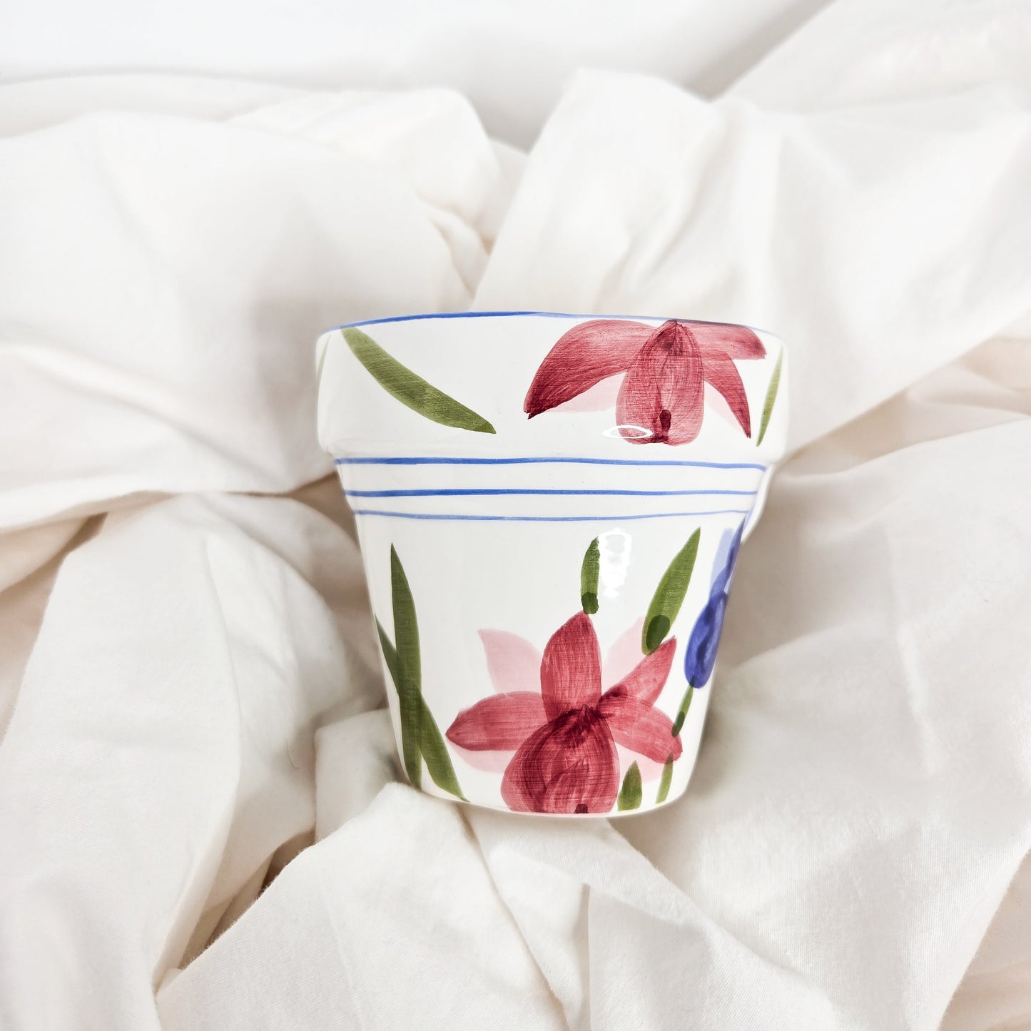Spring Bow 4" Planter