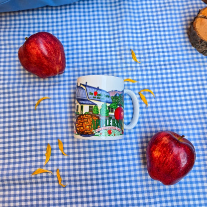 Vintage Apple Barn Mug