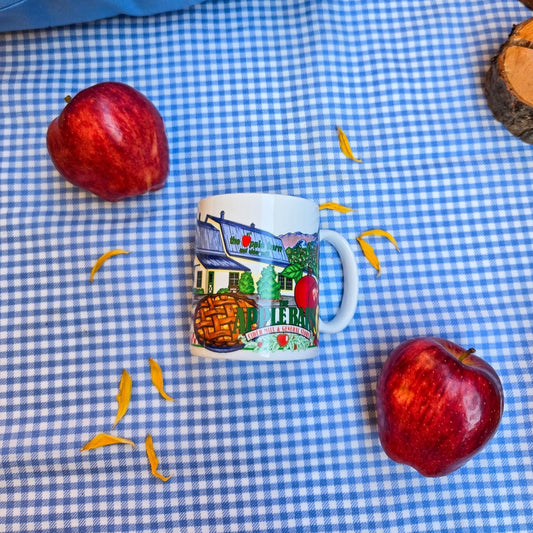 Vintage Apple Barn Mug