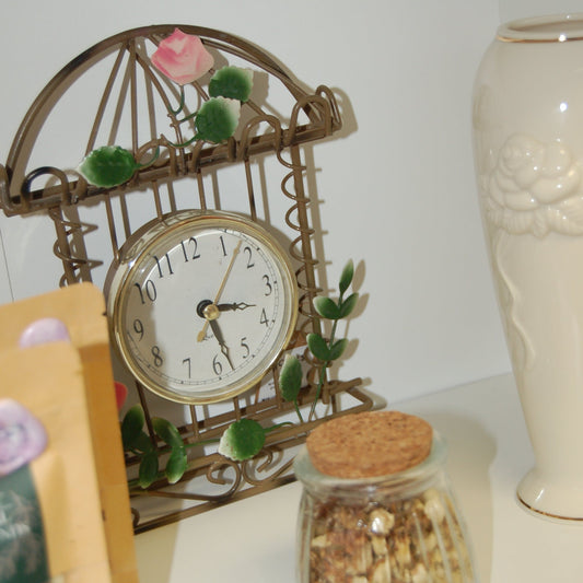 Enchanted Garden Clock