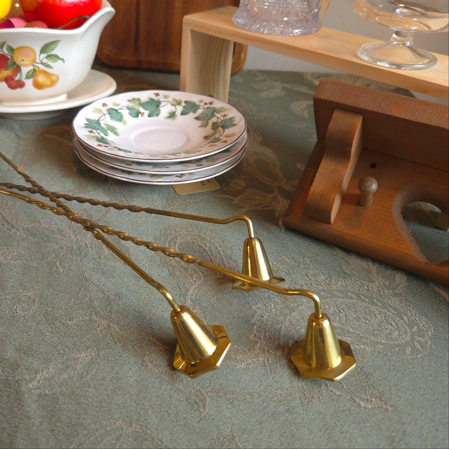 Charmed Brass Candle Snuff