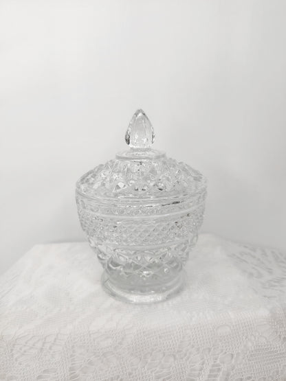 Crystal Sugar Bowl