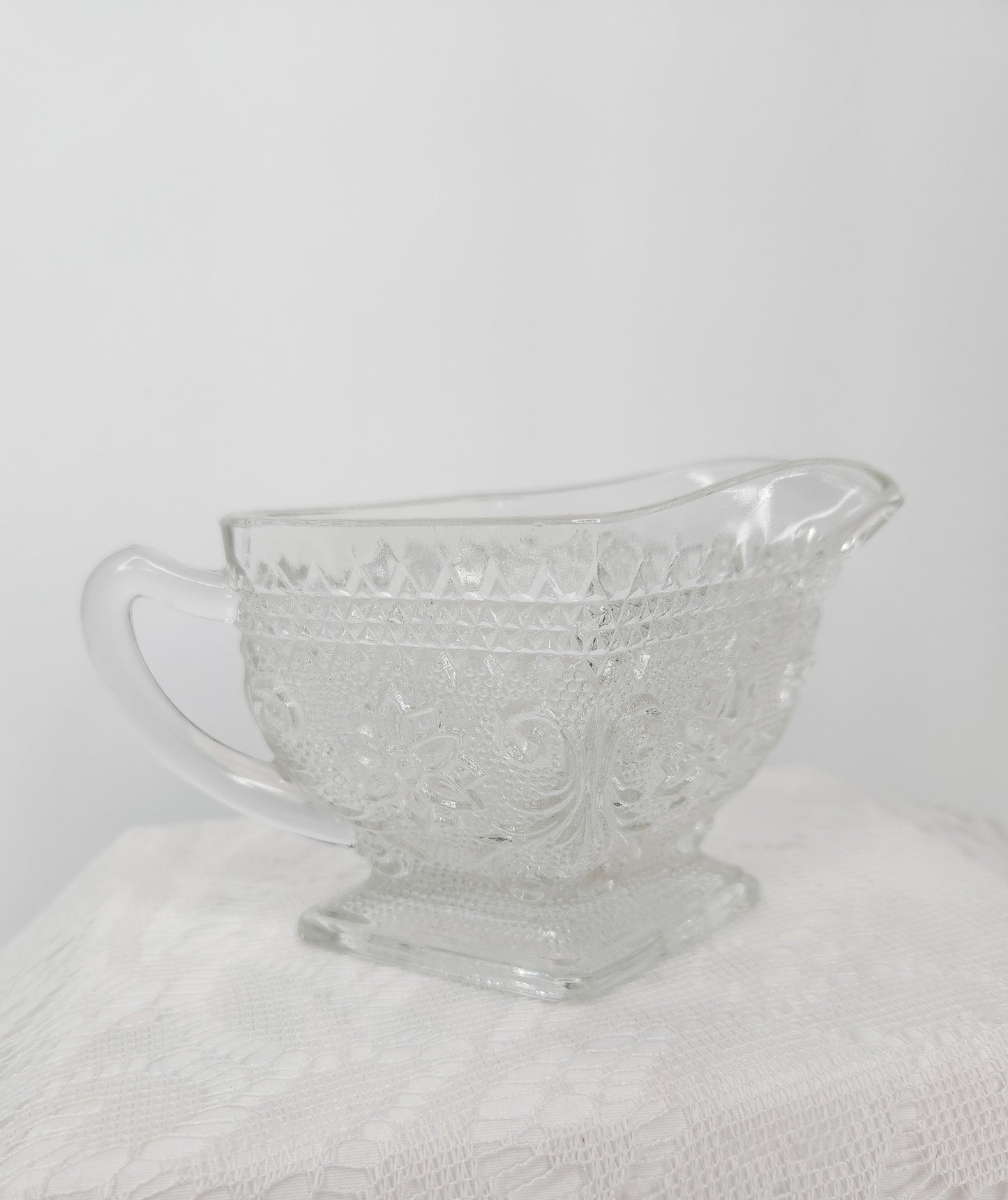 Crystal Creamer Dish