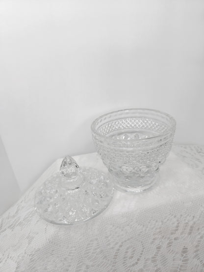 Crystal Sugar Bowl